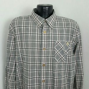 CAVI plaid long sleeve button up shirts casual